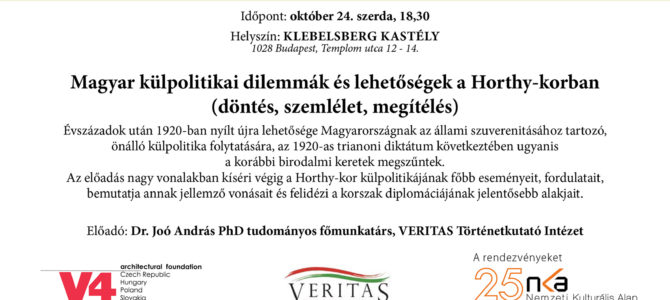 Magyar külpolitikai dilemmák és lehetőségek a Horthy-korban Magyar külpolitikai dilemmák és lehetőségek a Horthy-korban