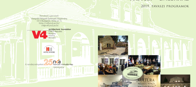 Klebelsberg Kastély – emlékház 2019. tavaszi programok Klebelsberg Kastély – emlékház 2019. tavaszi programok