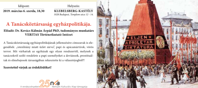 Programváltozás – A Tanácsköztársaság egyházpolitikája Programváltozás – A Tanácsköztársaság egyházpolitikája