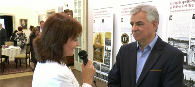 Klebelsberg, a sportminiszter c. sporttörténeti konferencia – interjú az előadókkal – Ujváry Gábor Klebelsberg, a sportminiszter c. sporttörténeti konferencia – interjú az előadókkal – Ujváry Gábor