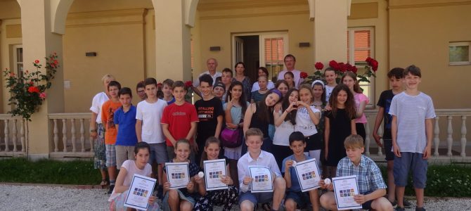 „Playful Architect 2018” – Oklevelek átadása a Klebelsberg Emlékházban „Playful Architect 2018” – Oklevelek átadása a Klebelsberg Emlékházban