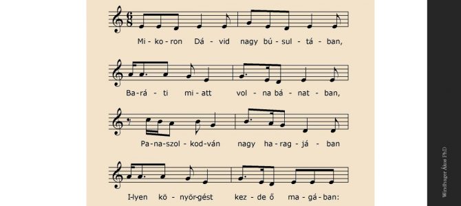 „Mikoron Dávid…” – 1923 zenei öröksége „Mikoron Dávid…” – 1923 zenei öröksége